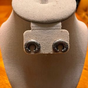 Vintage Phyllis Woods Modernist Sterling Silver 925 Earrings